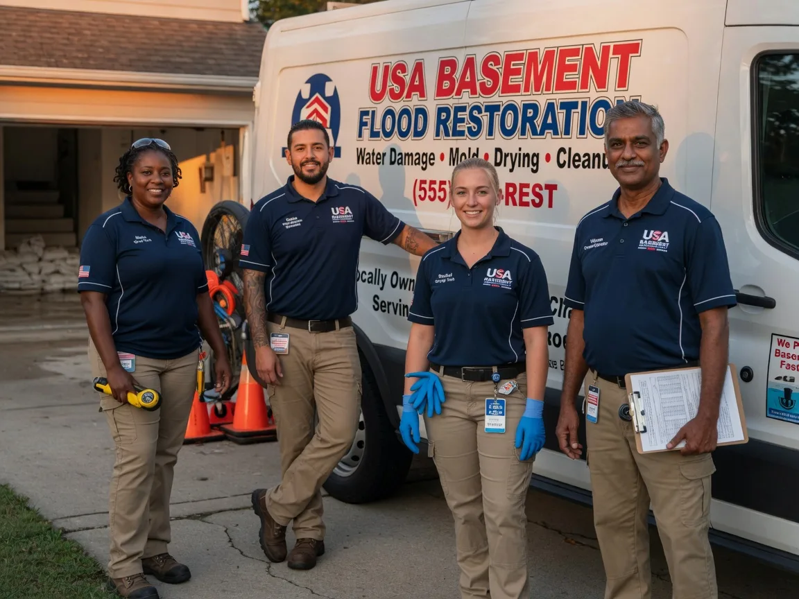 Basement Flood Cleanup company in Mcleod, TX