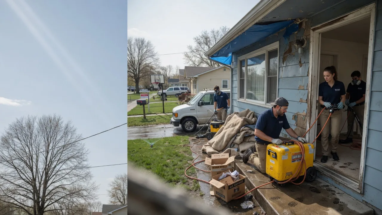 Basement Flood Cleanup in Mcleod, TX near me